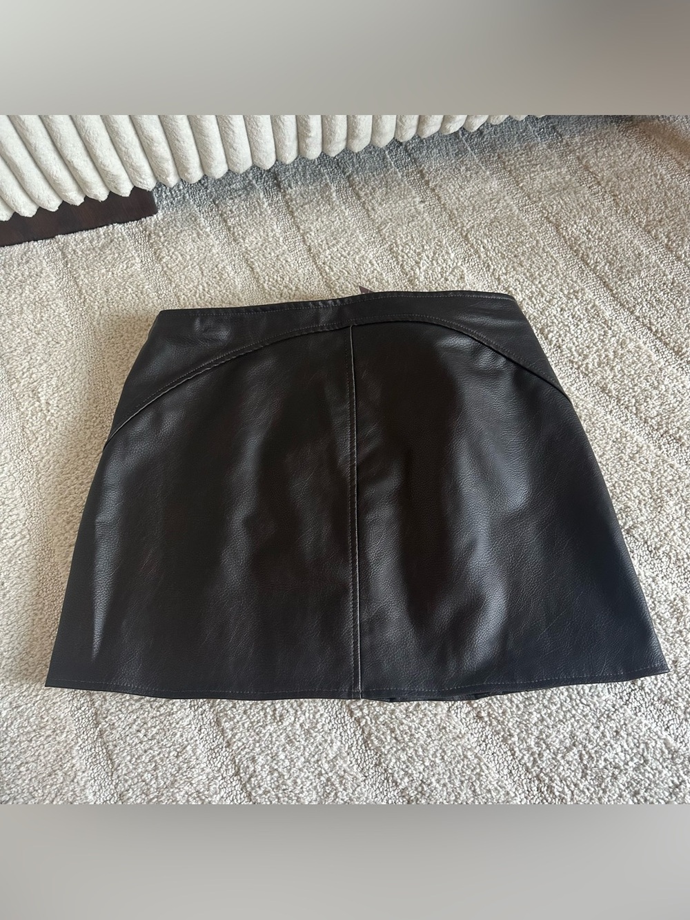 Wild Fable Black Faux Leather Mini Skirt - Picture 5 of 5